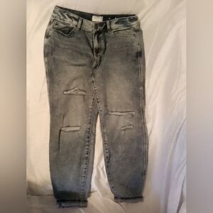 Lane Bryant Acid wash Curvy Fit Skinny Jeans